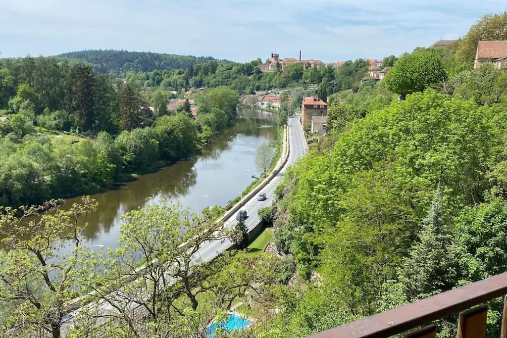 Byt V Blizkosti Centra A V Klidne Zone Tabor Luaran gambar
